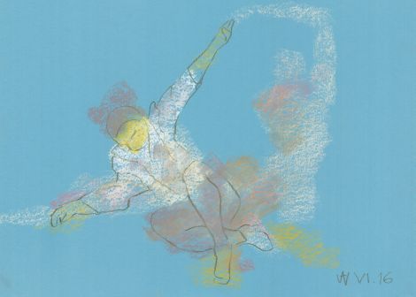 Mauersegler 50 x 70 cm