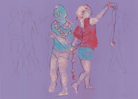 Rollentausch 50 x 70 cm