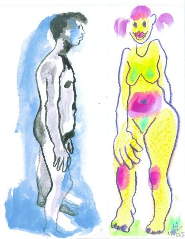 Eva und Adam