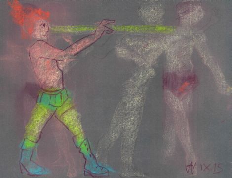 Nordlicht 50 x 65 cm